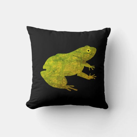 Frosch Kissen (Vorderseite)