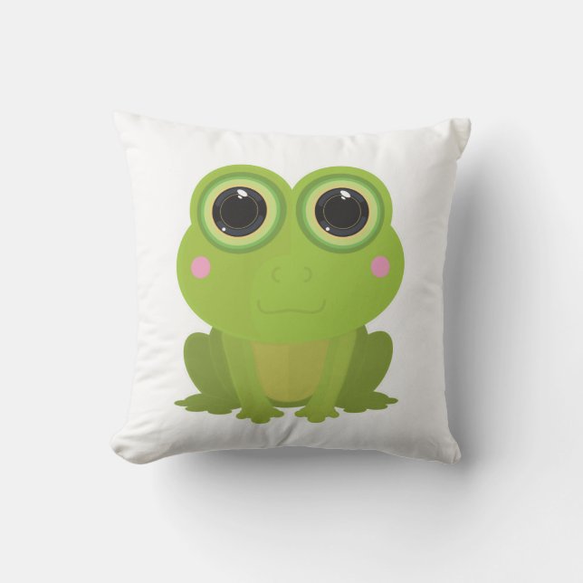 Frosch Kissen (Vorderseite)