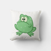Frosch Kissen (Vorderseite)