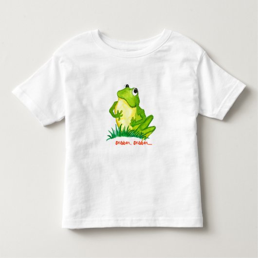 Frosch Kleinkind T - Shirt (Vorderseite)