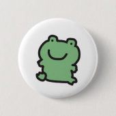 Frosch-Knopf Button (Vorderseite)