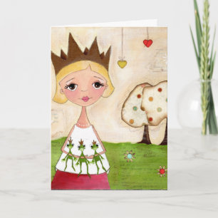 Frosch-Kollektor - Gruß-Karte Feiertagskarte