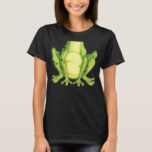 Frosch Kostüm Körper Amphibien Frosch Kinder Junge T-Shirt