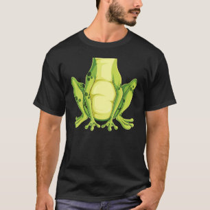 Frosch Kostüm Körper Amphibien Frosch Kinder Junge T-Shirt