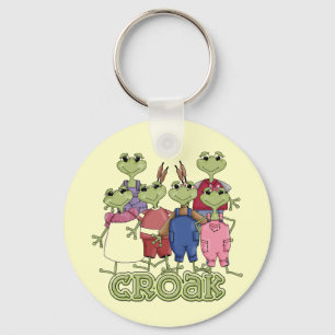 Frosch-Krächzen-T-Shirts und Geschenke Schlüsselanhänger