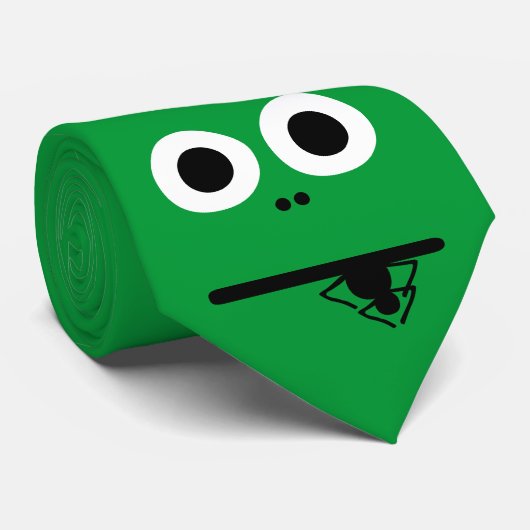 Frosch Krawatte (Gerollt)