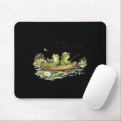 Frosch Kröte lesen Buch Lehrern Schülern Kindern B Mousepad (Mit Mouse)