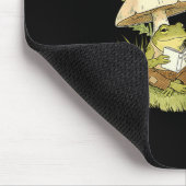 Frosch Kröte liest Buch Lehrern Schülern Kinder Bu Mousepad (Ecke)
