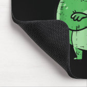 Frosch Kröte Lustiger Spruch Meme Tier Frauen Männ Mousepad (Ecke)