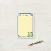 Frosch Kröte Und Sterne Post-it Klebezettel (Auf Schreibtisch)