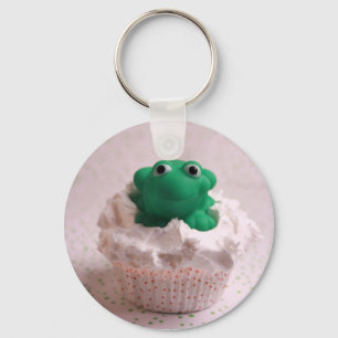 Frosch-Kuchen-Schlüsselanhänger Schlüsselanhänger