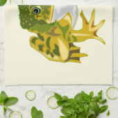 Frosch Küchentuch (Gefaltet)