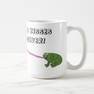 Frosch-Küsse für immer! (HandfarbTasse) (Wahl #1) Kaffeetasse