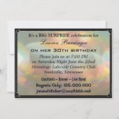 Frosch-laden versteckendes Überraschungs-Party ein Einladung (Rückseite)