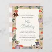 Frosch Land Party Einladung (Vorne/Hinten)