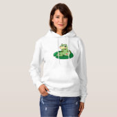 Frosch Leaf Heart Plaster Hoodie (Vorne ganz)