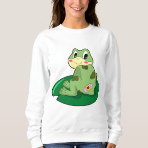 Frosch Leaf Heart Plaster Sweatshirt