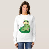 Frosch Leaf Heart Plaster Sweatshirt (Vorne ganz)