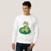 Frosch Leaf Heart Plaster Sweatshirt (Vorne ganz)