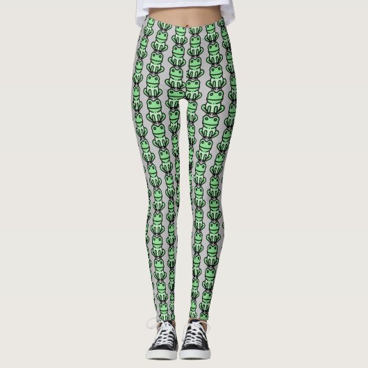 Frosch Leggings (Vorderseite)