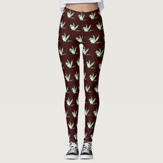 Frosch Leggings (Vorderseite)