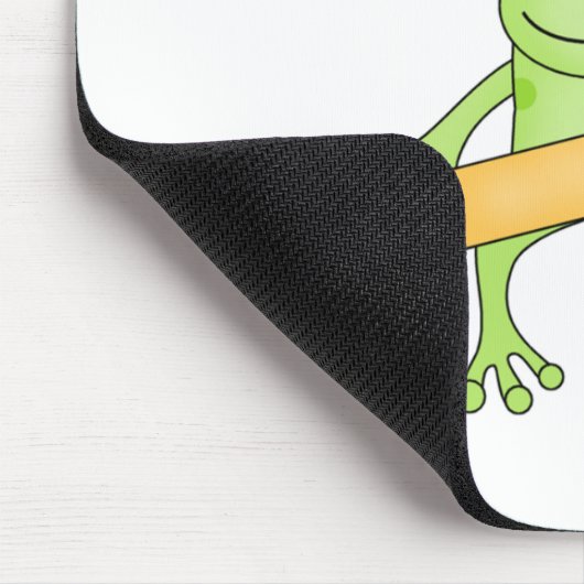 Frosch-Lehrer-Felsen Mousepad (Ecke)