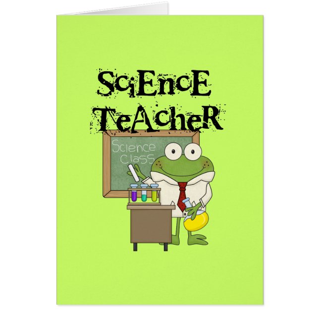 Frosch-Lehrer für Wissenschaft (Vorne)