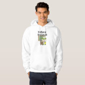 Frosch-Lehrer für Wissenschaft Hoodie (Vorne ganz)