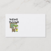 Frosch-Lehrer für Wissenschaft Visitenkarte (Rückseite)