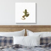 Frosch Leinwanddruck (Insitu (Schlafzimmer))