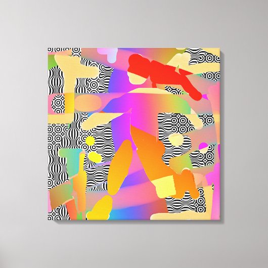 Frosch Leinwanddruck (Vorderseite)