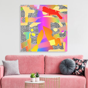 Frosch Leinwanddruck