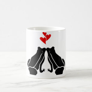 Frosch-Liebe Kaffeetasse