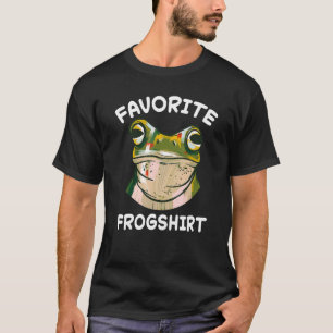 Frosch Liebe Toad Frog Fangjäger Amphibienfang T-Shirt