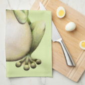 Frosch-Liebe-Zeichnen Handtuch (Viertel Falte)