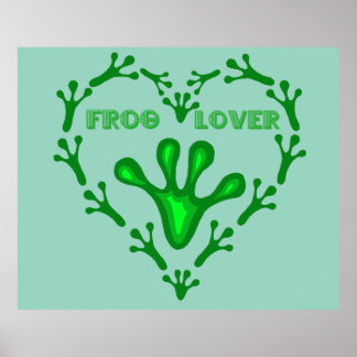 FROSCH LIEBHABER 1 POSTER