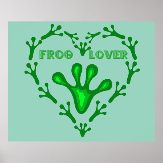 FROSCH LIEBHABER 1 POSTER (Vorne)