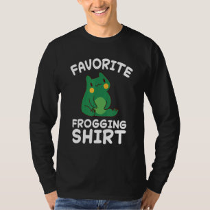 Frosch Liebt Kröte Frosch Fänger Jäger Amphibie Fa T-Shirt
