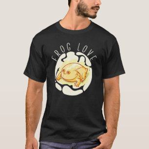 Frosch Liebt Kröte Froschfänger Jäger Amphibien Fa T-Shirt