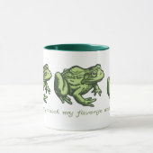 Frosch liebt Mug Tasse (Zentrum)