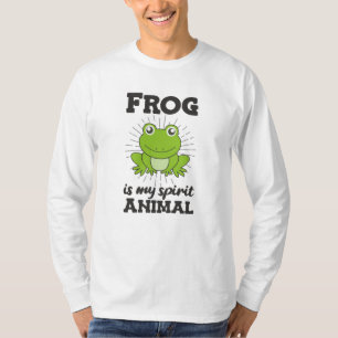 Frosch liebt süße Tiere für Kinderfrösche T-Shirt