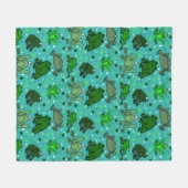 Frosch Lover Fleece Blanket (Vorderseite (Horizontal))