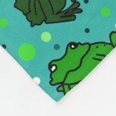 Frosch Lover Fleece Blanket (Ecke)
