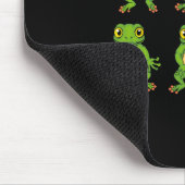 Frosch Lover Kinder Niedliche Tanzfrosche Mousepad (Ecke)