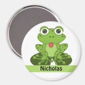 Frosch Magnet (Vorderseite/Rückseite)