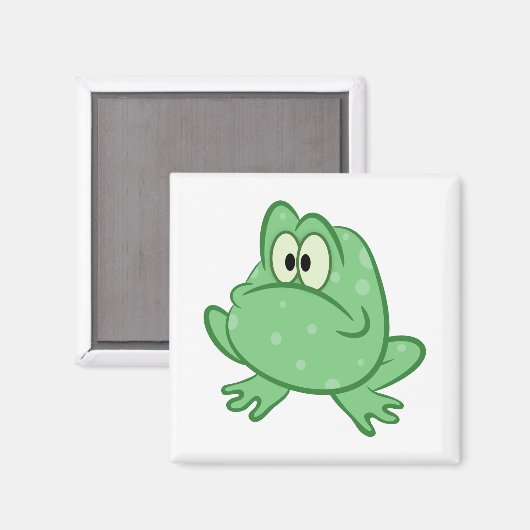 Frosch Magnet (Vorderseite/Rückseite)