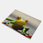 Frosch-Makro Fußmatte (Schrägansicht)