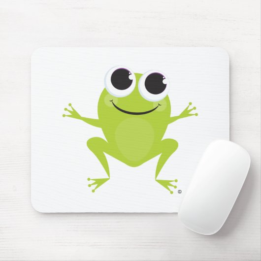 Frosch-Mausunterlage Mousepad (Mit Mouse)