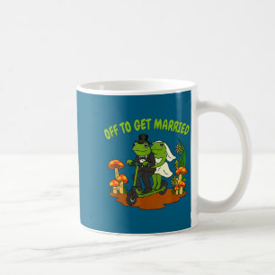 Frosch Meme Hochzeit Junggesellinnenabschied wird  Kaffeetasse