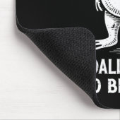 Frosch Meme Lustiger Kröte Total Ausgeflippt Hier  Mousepad (Ecke)